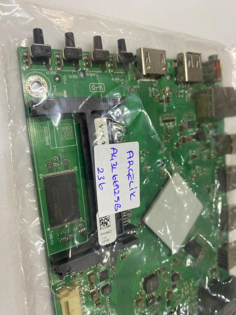 Arçelik A43l 6652 5W Anakart N02FZZ Zg7190r-7