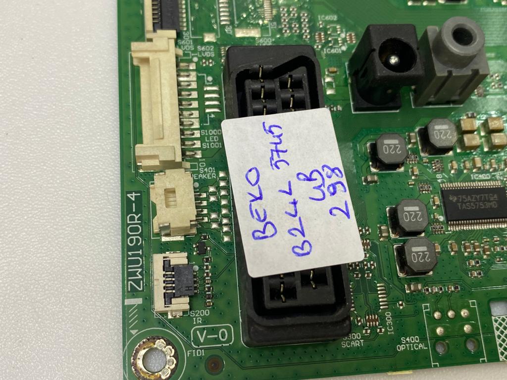 Beko B24l 5745 4b Anakart Zwu190r-4 S18azz