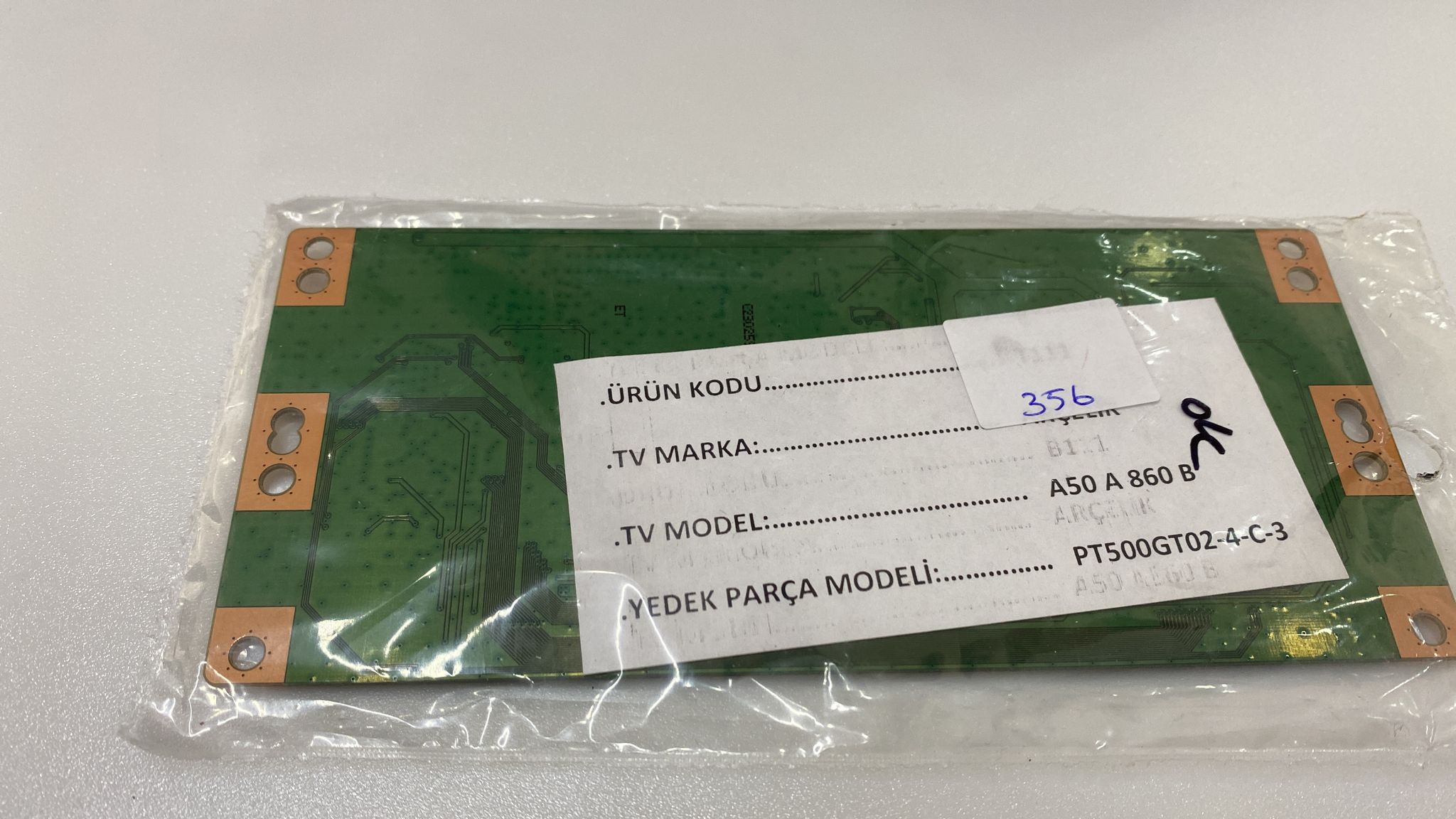 Arçelik A50 A 860 B T-Con Board Pt500gt02-4-C-3
