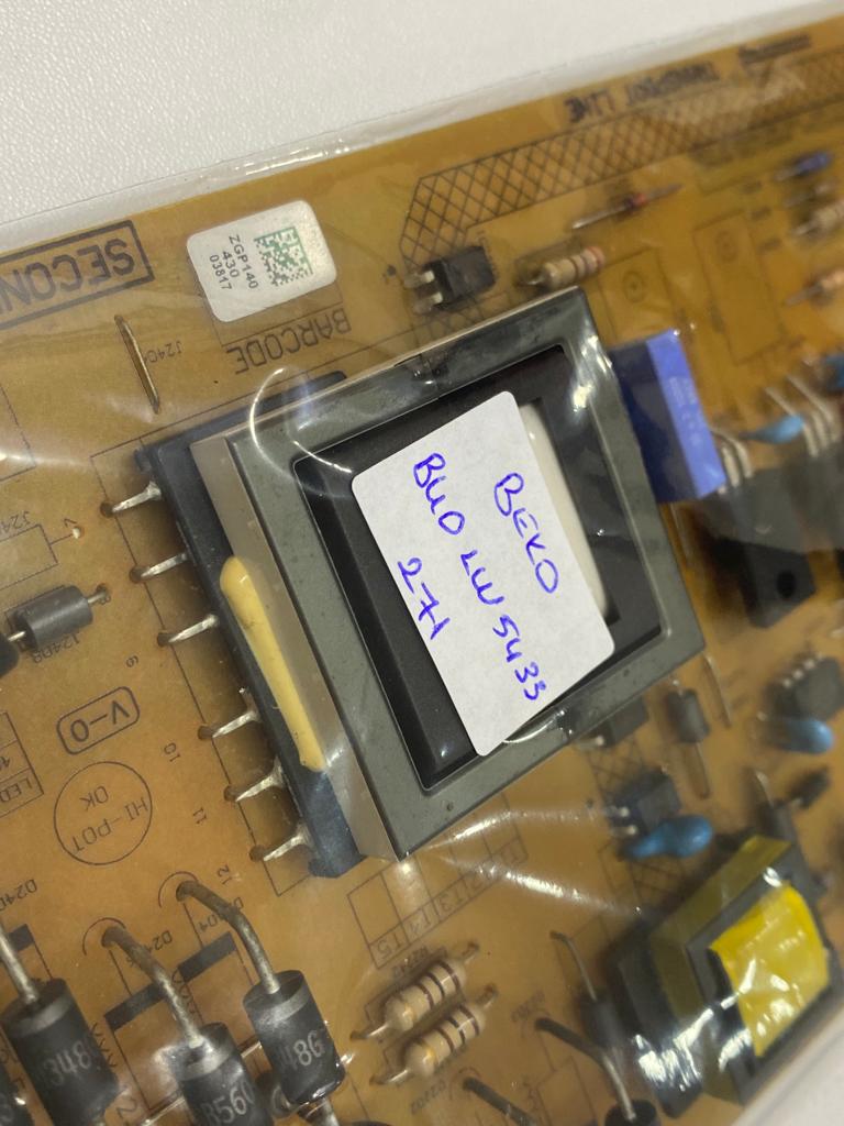 Beko B40 Lw 5433 Besleme Kartı Vty194-05 Zgp140
