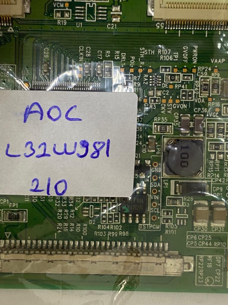 Aoc L32w981 T-Con Board  V315b3-C01