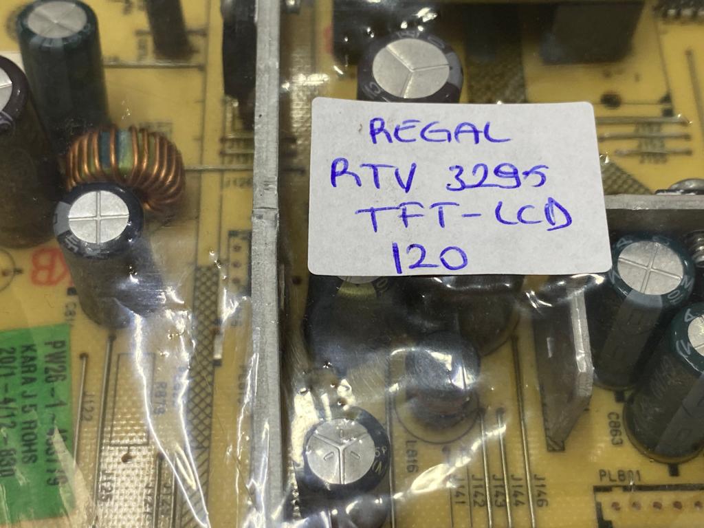 Regal Rtv2395 Tft-Lcd Besleme Kartı 17pw26-1 26463386 20390388
