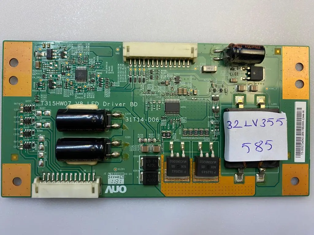 T315HWO7 V8 Led  Driver LG 32LV3550