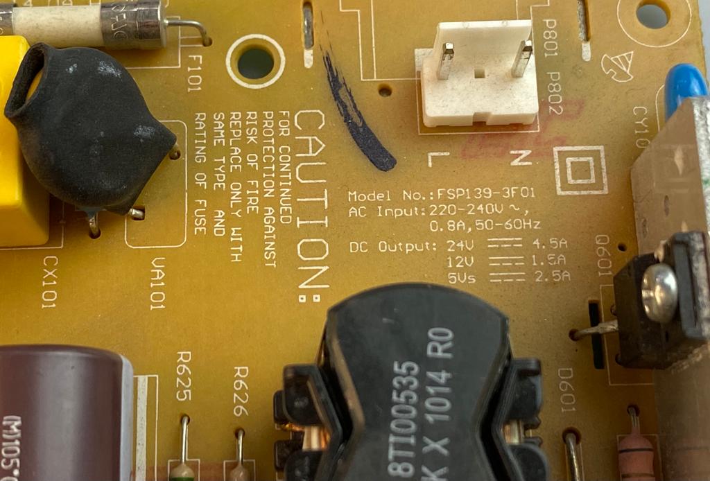 FSP139-3F01 YTA910R Arçelik Beko Besleme Kartı