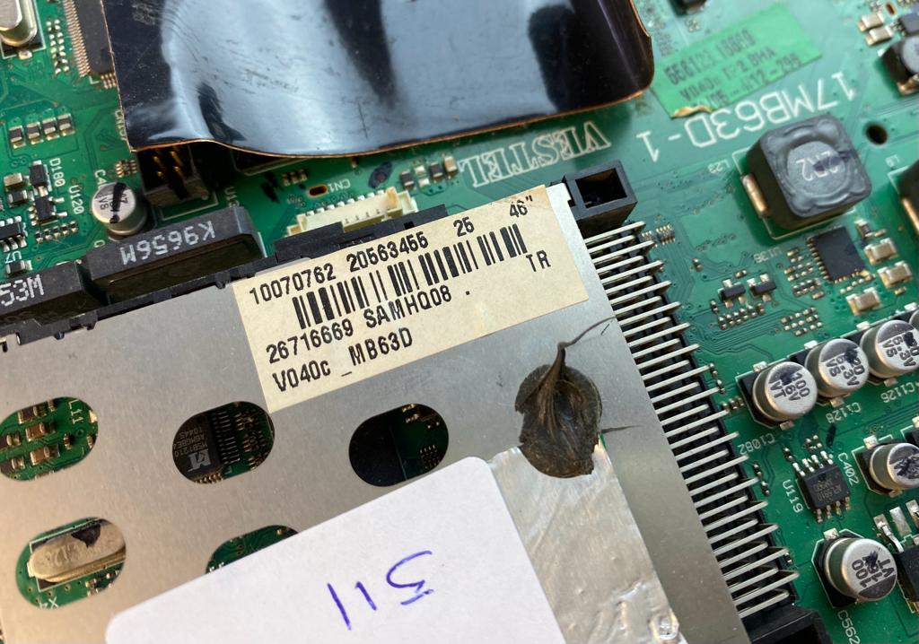 17MB63D-1 20563455 Vestel Anakart