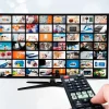 stock photo widescreen ultra high definition tv