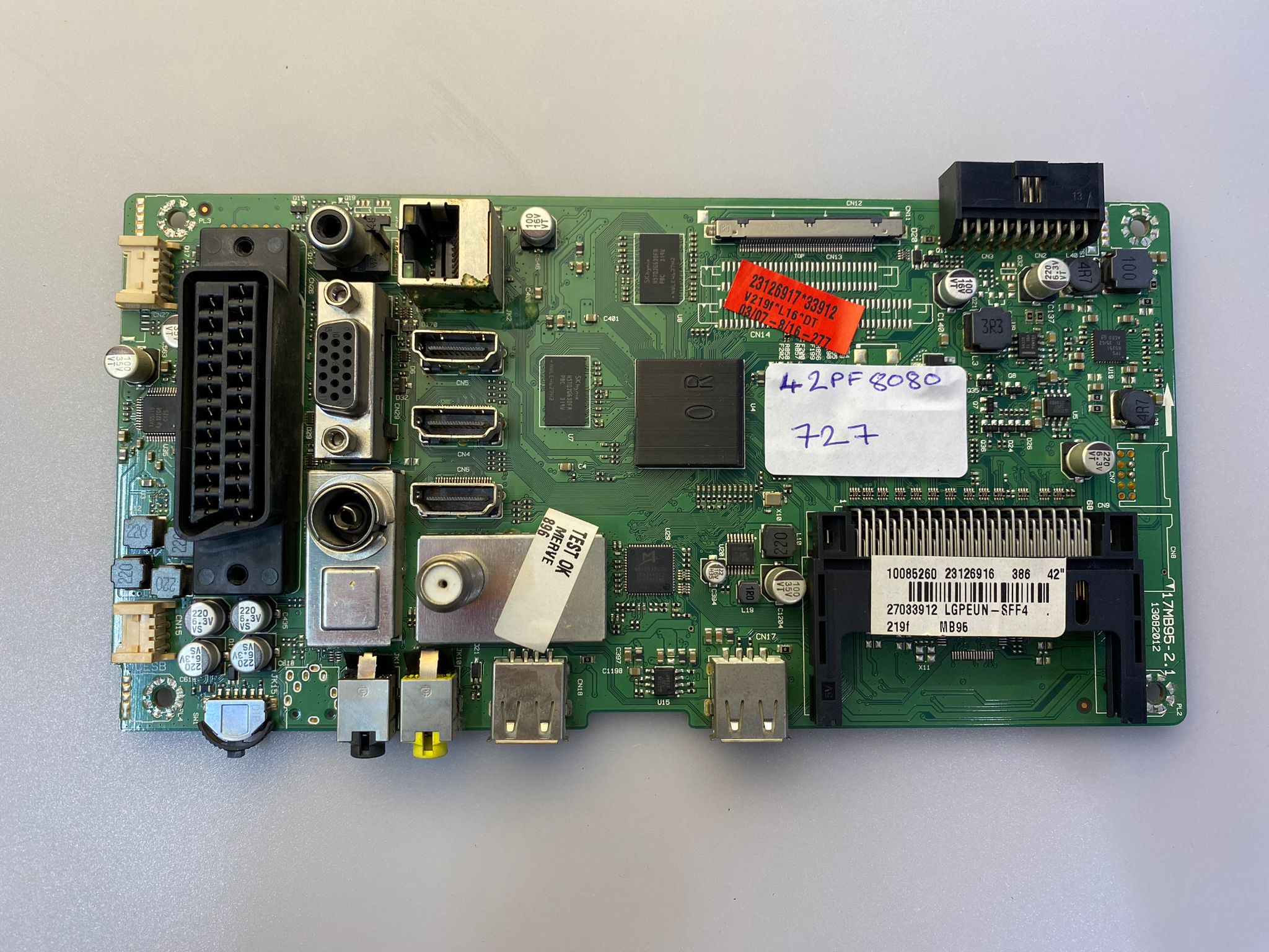 23126916 17MB95-2.1 42PF8080 Anakart