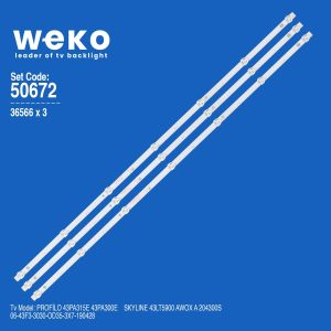 Profilo 43PA315E Led Bar Takımı