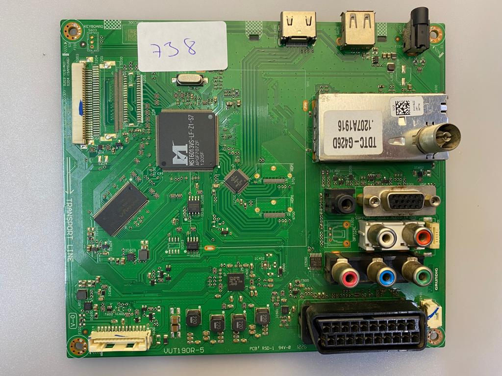 VUT190R-5 Kucbzz Arçelik A32-LCK-0B Anakart