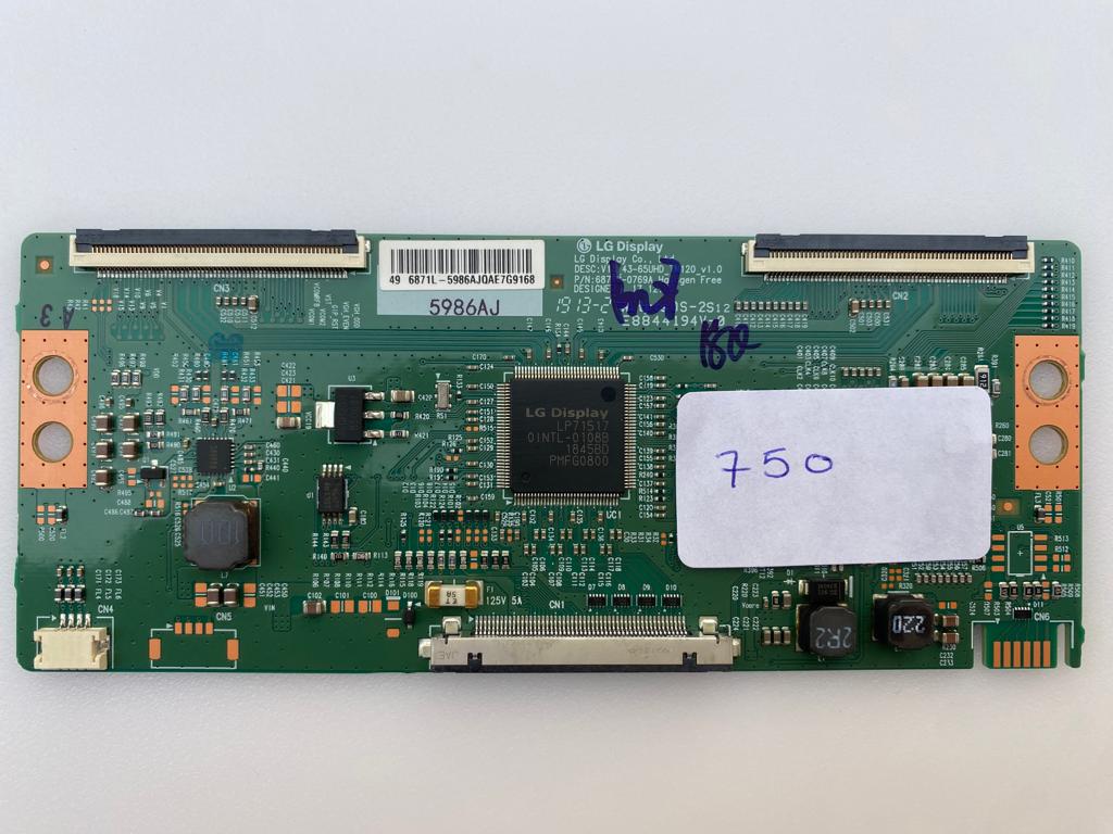 6870C-0769A Vestel 49UD8200 T-con Board