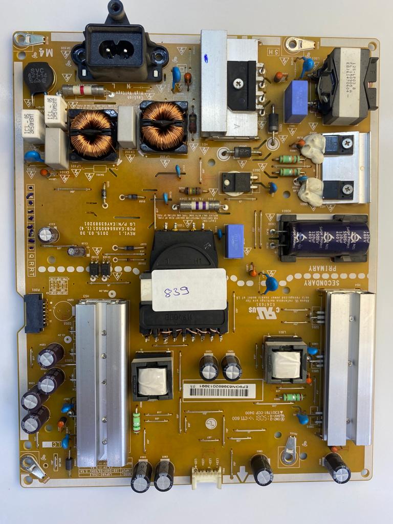 EAX66490501 LG 49UF6807 Besleme Kartı