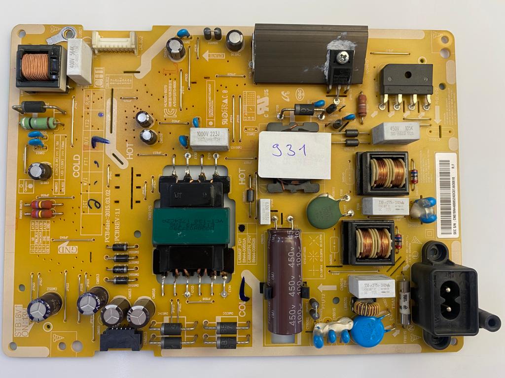 Samsung UE40J5270 Besleme Kartı BN44-00852A
