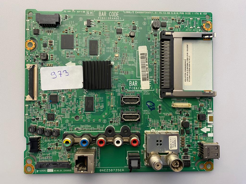 Lg 43LH570V Anakart EAX66873003 EBT64277324
