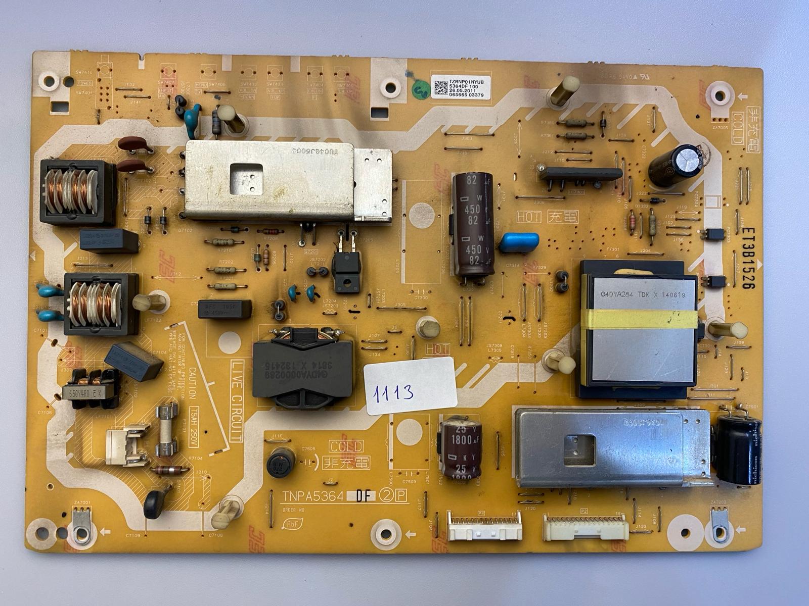 Panasonic TX-L42E3E Besleme Kartı TNPA5364