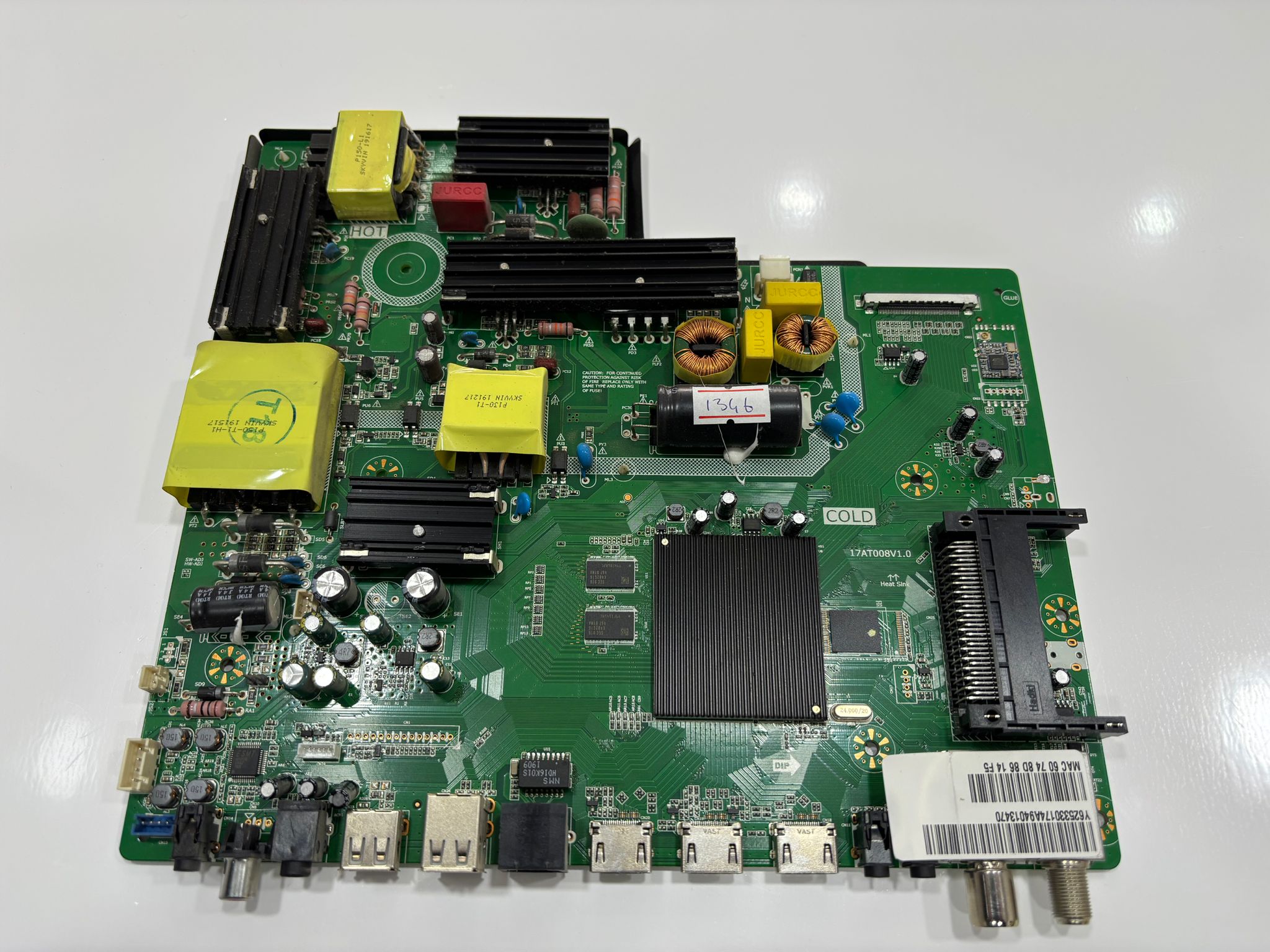 Axen AX55UAL08 Anakart 17AT008V1.0