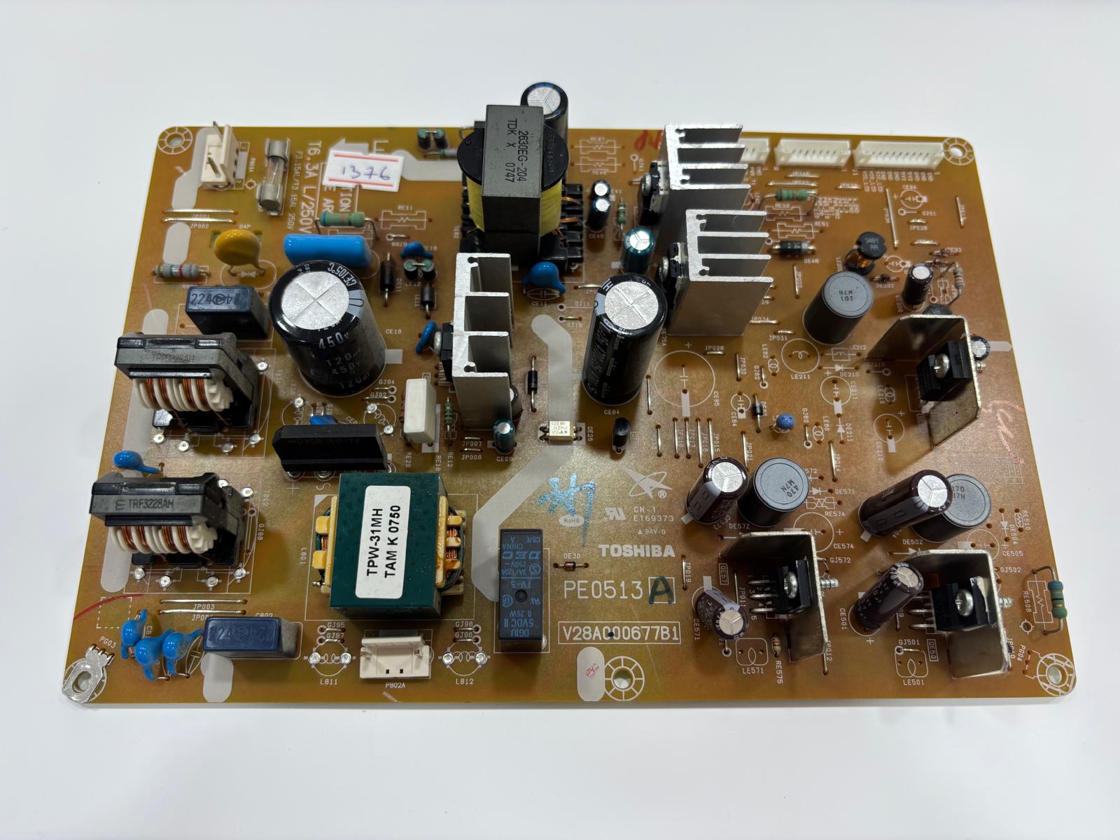 Toshiba 32AV500P Besleme Kartı V28A000677B1